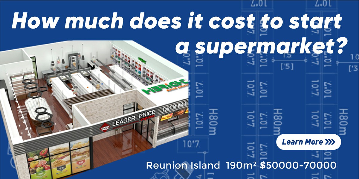 How much does it cost to start \x03a supermarket?