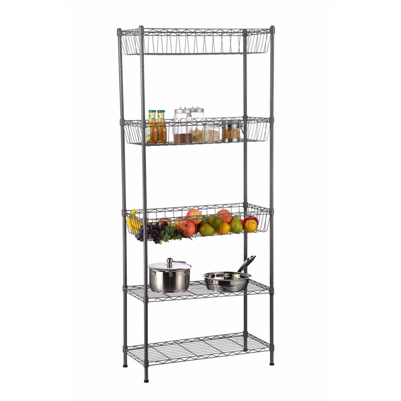 Kitchen Cookware Storage Wire Shelving