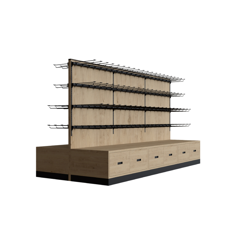 Wooden Display Rack for Stationery