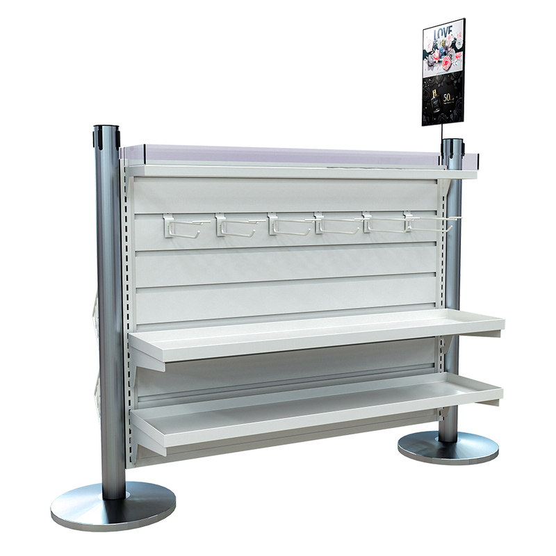 In-queue Merchandising System Display Rack