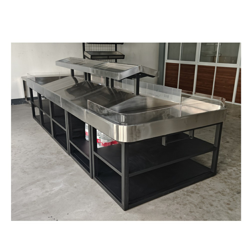 Metal Display Stand for Produce Store