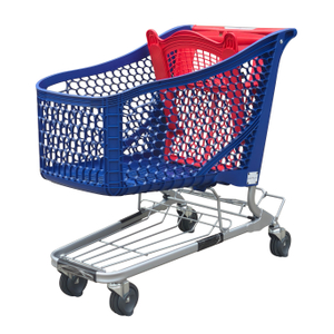 2018 September NEW Plastic Shopping Cart 180L