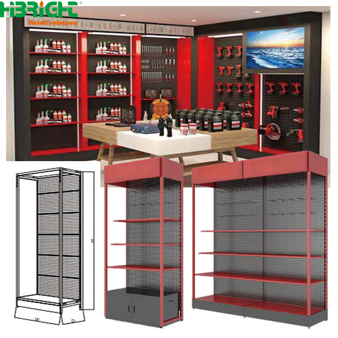 Hardware Store Display Rack