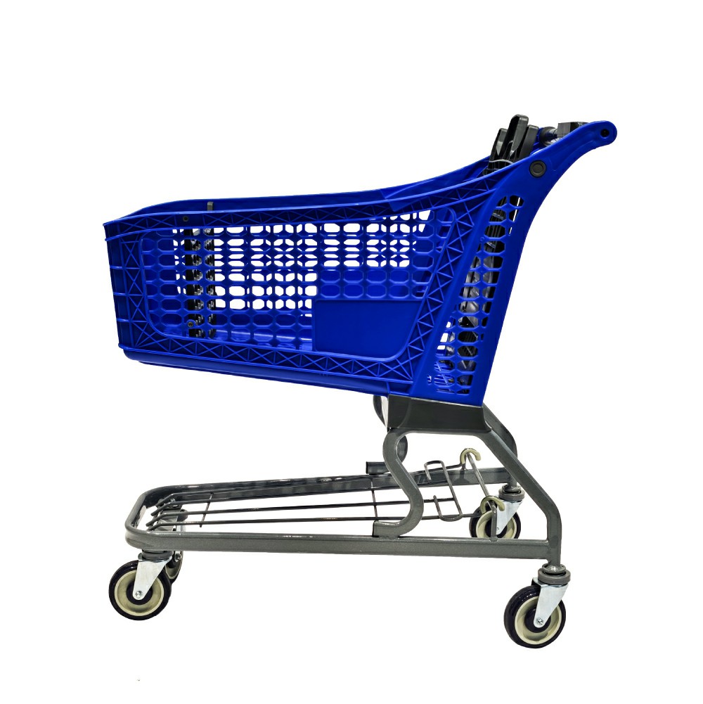 130L Plastic Shopping Trolley