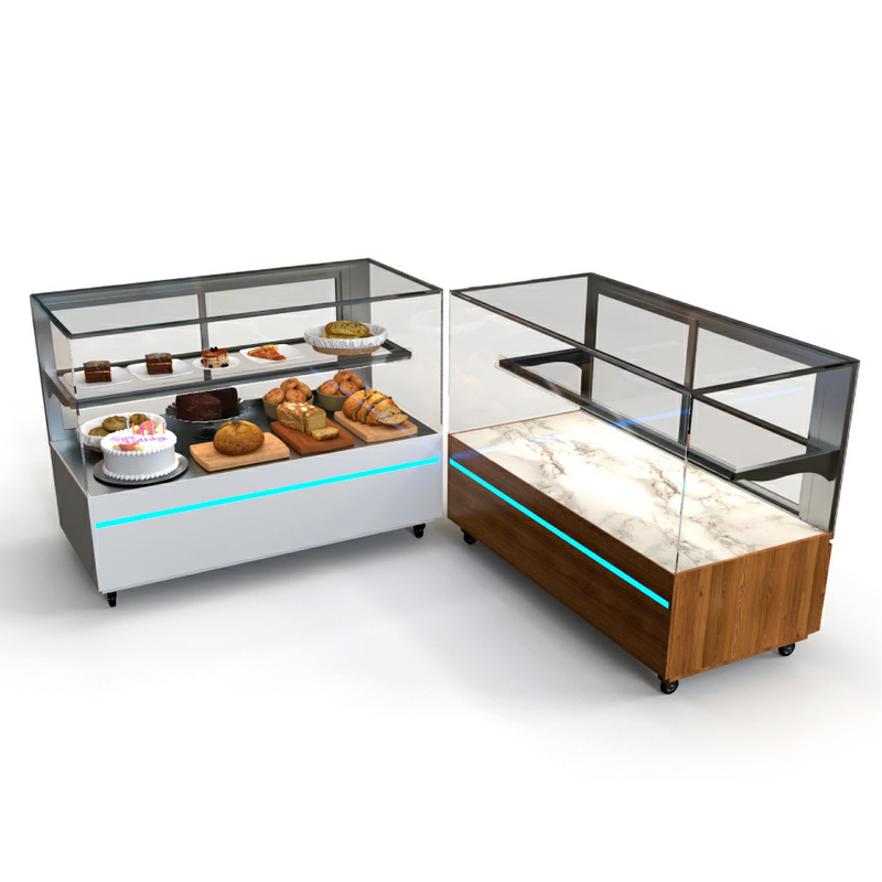 Glass Display Cabinet for Cake And Bread