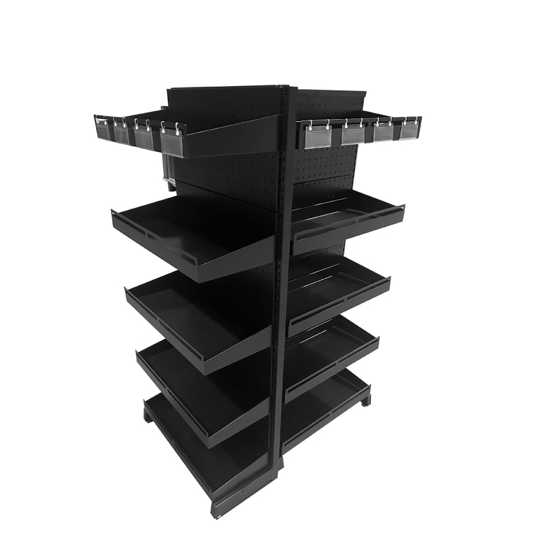 Display Shelf Beside Checkout Counter