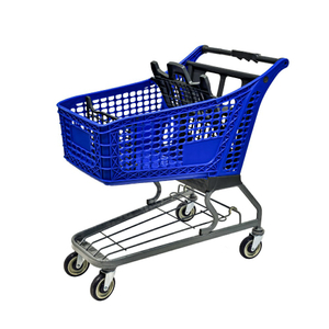 130L Plastic Shopping Trolley