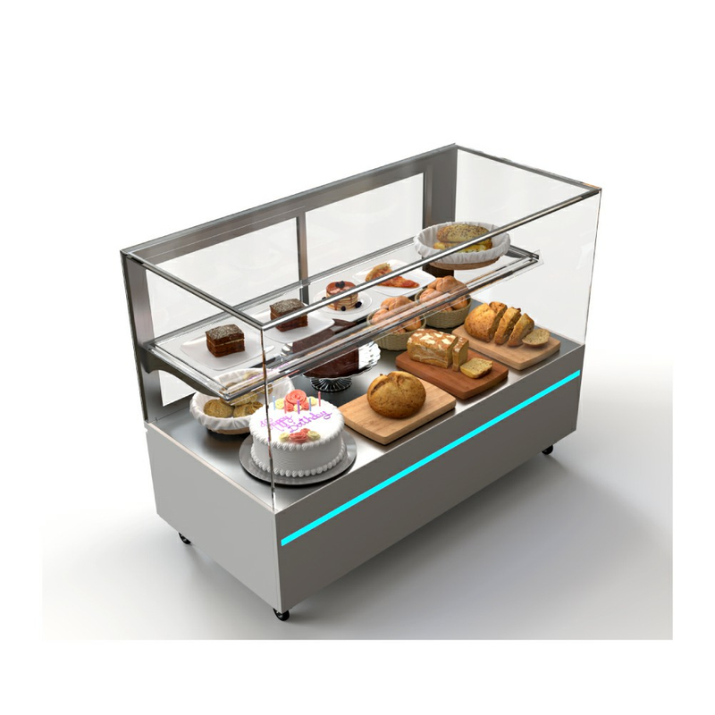 Glass Display Cabinet for Cake And Bread