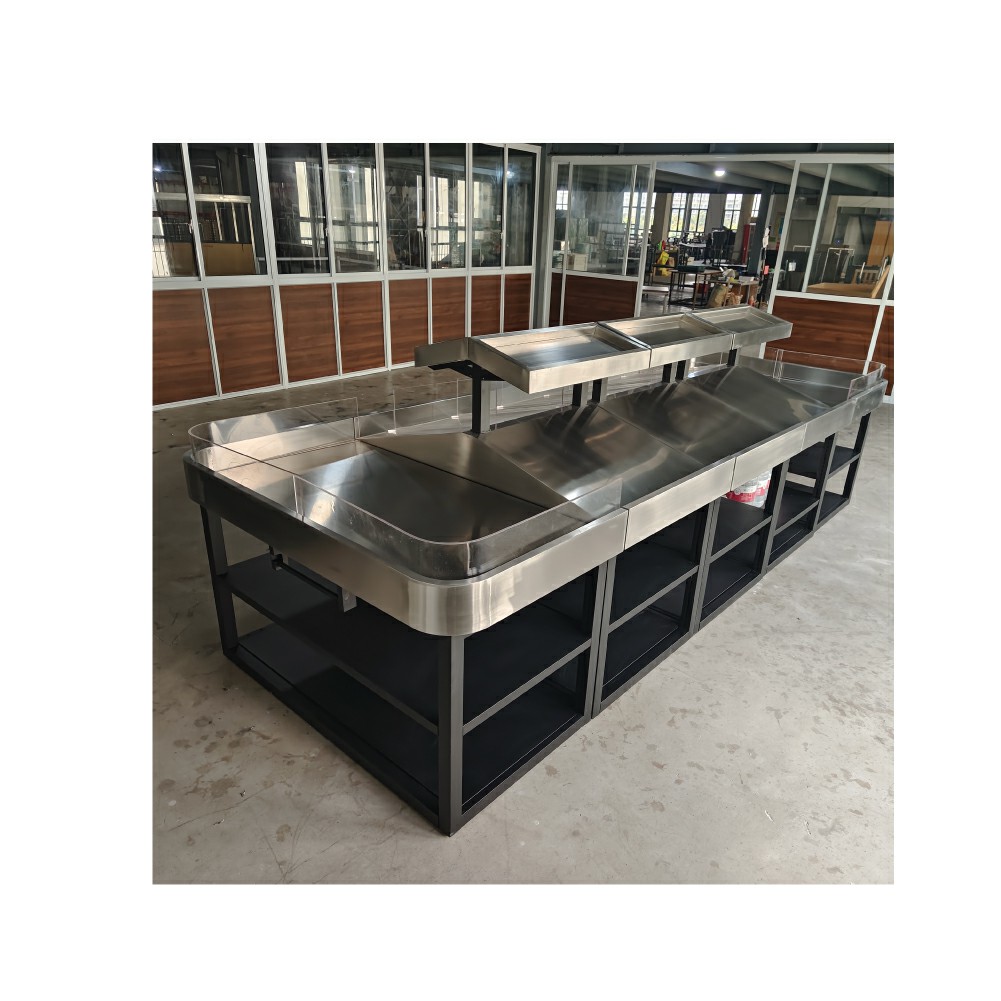 Metal Display Stand for Produce Store