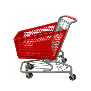 2026 New Design Plastic Shopping Trolley