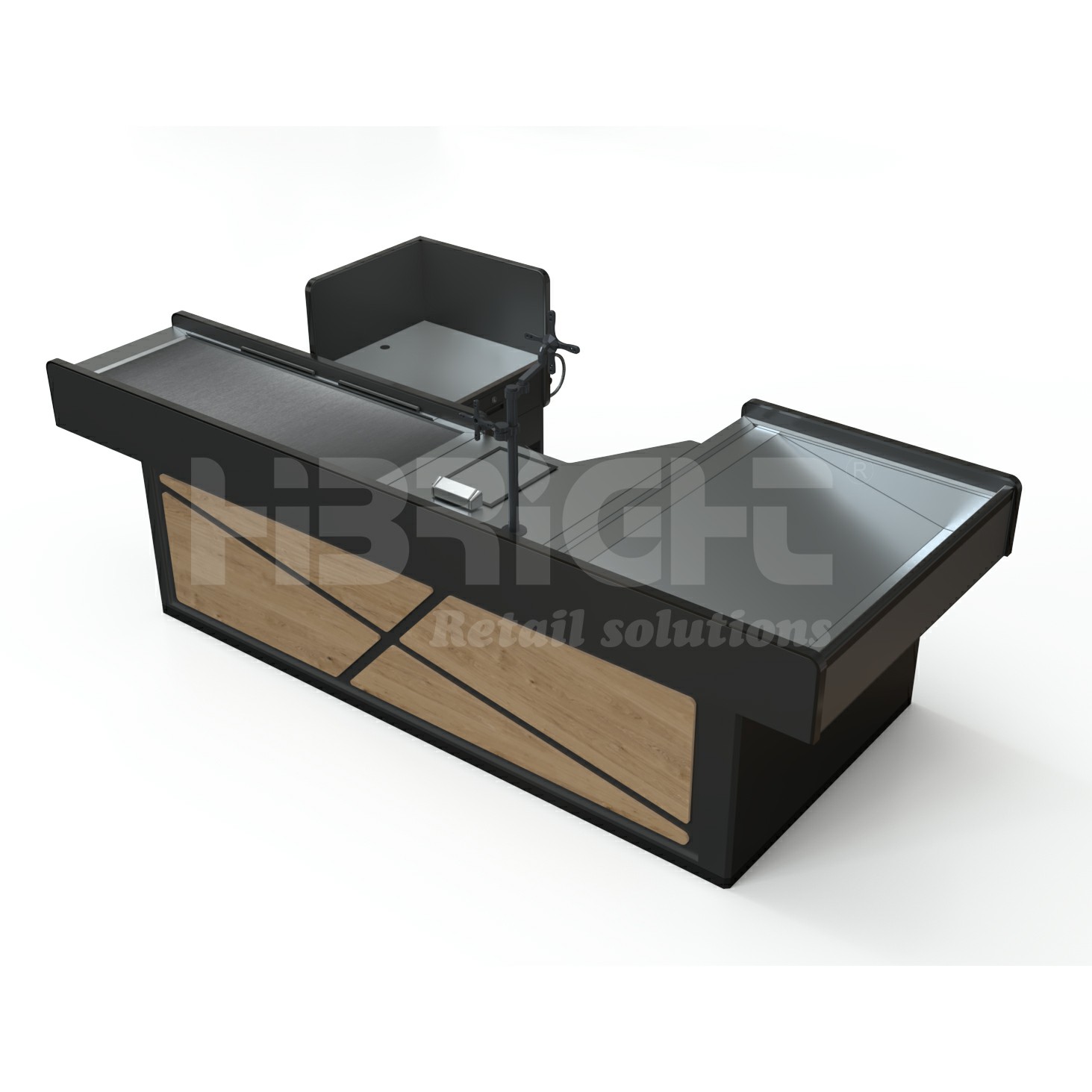 Checkout Counter with LED Light