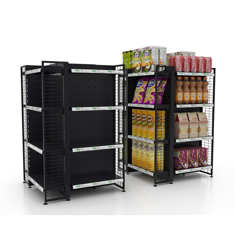 4 Side Supermarket Display Rack