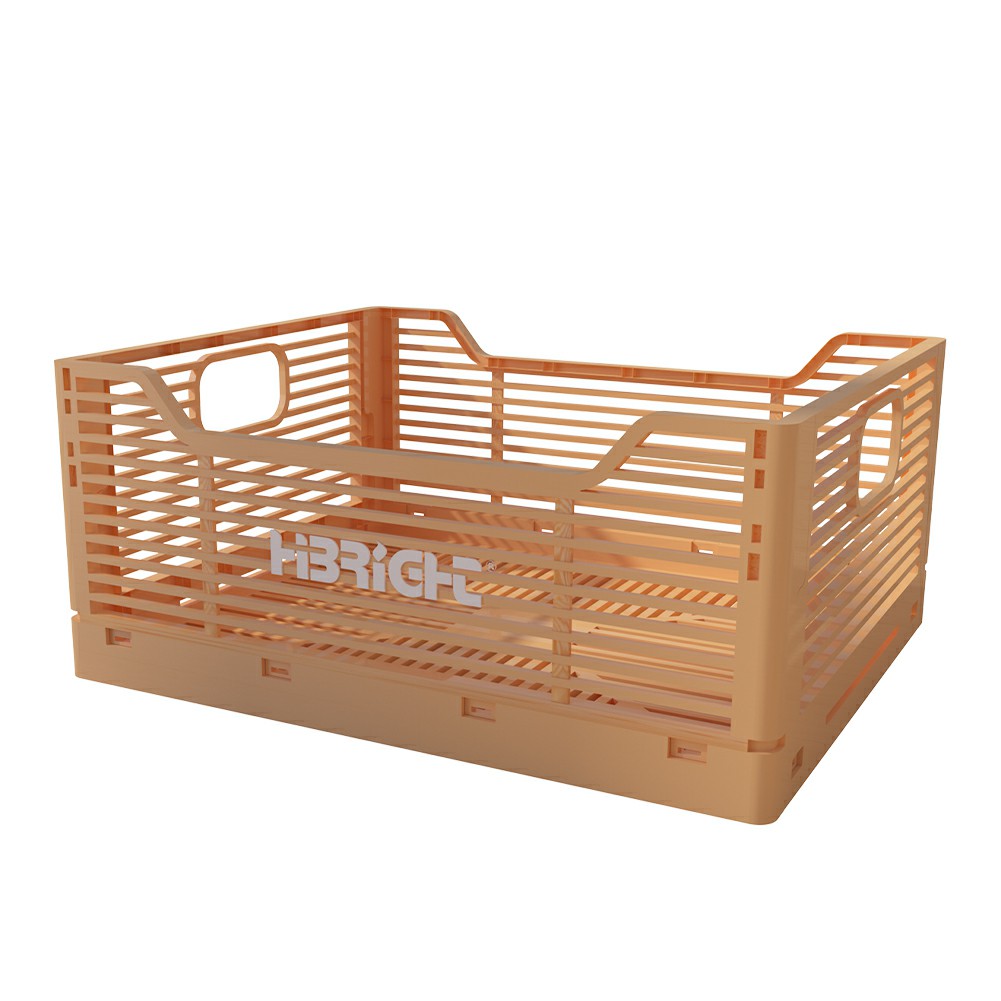 2022 New Design Collapsible Plastic Crate with Custom Logo