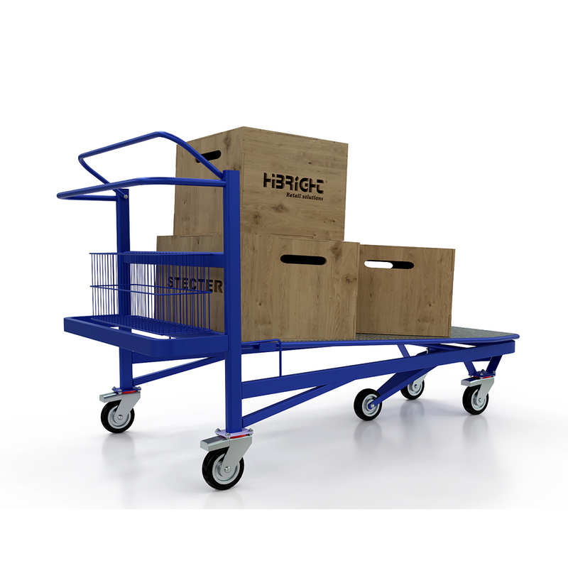 Warehouse Trolley with Brake