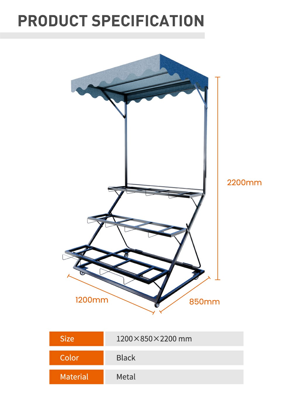 Folding Vegetable Rack2