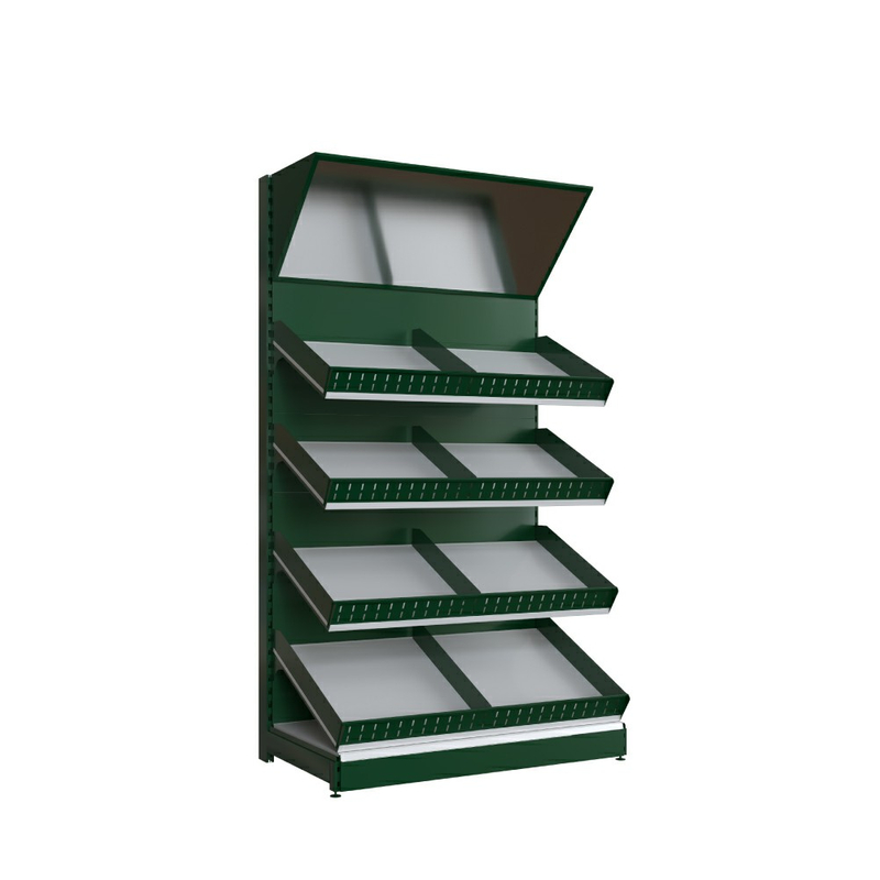 Metal Display Shelf for Fruit And Vegetable Display in Supermarket