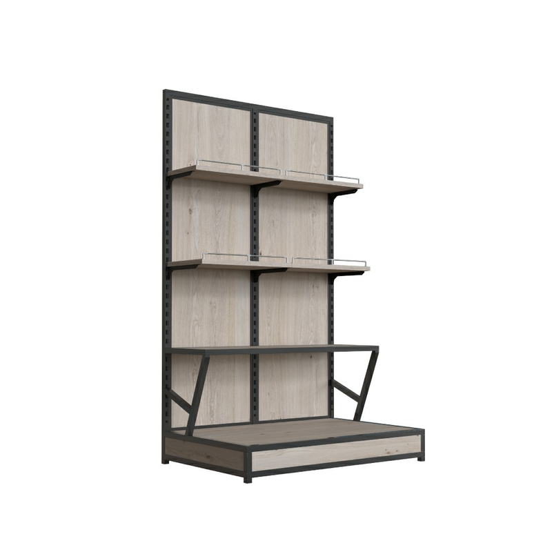 Display Shelving for Grain