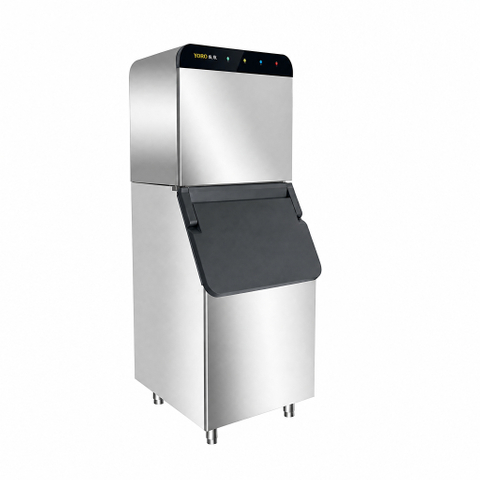 High Capacity Cube Ice Maker Modular 182-214kg Per Day LCD Control Commercial