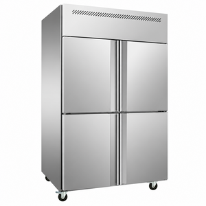 Air Cooling Upright Refrigerator without Center Beam