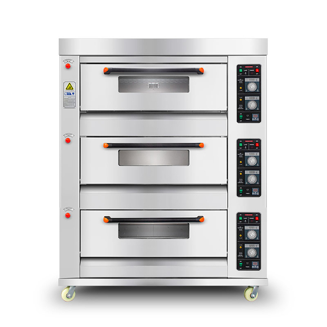 Gas 3-Deck 6-Tray