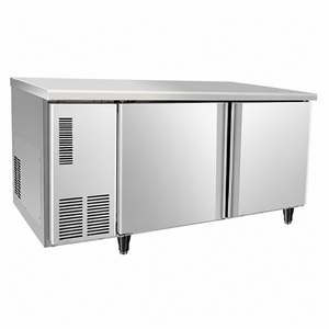 Air Cooling Counter Refrigerator without Center Beam