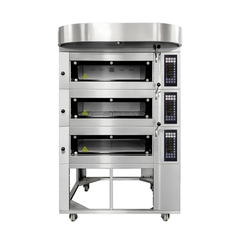 3-Deck 6-Tray Luxury Electric Oven